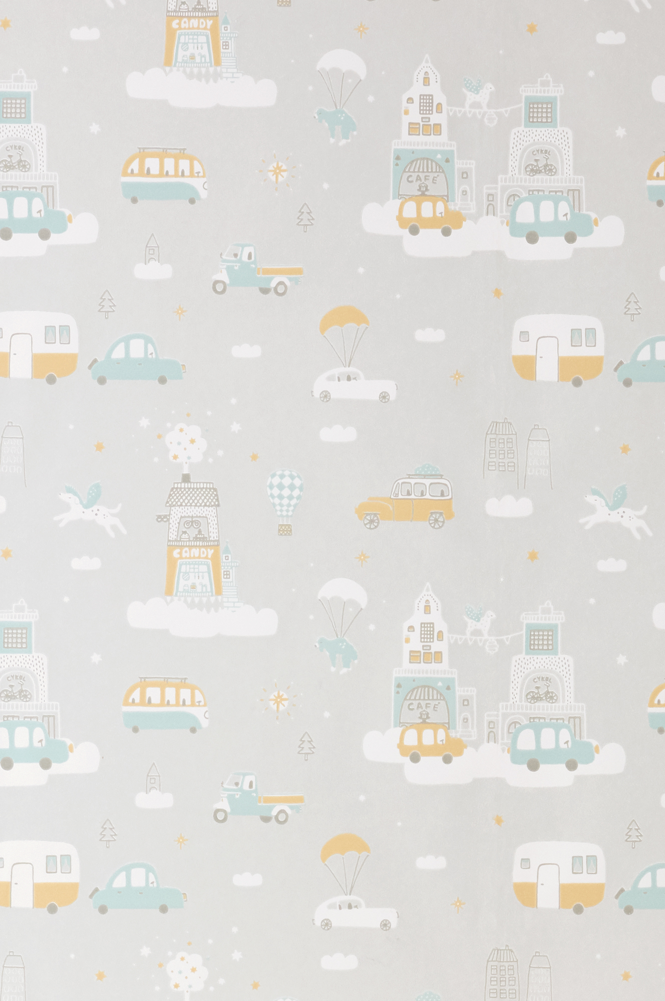 Above the Clouds, Soft Grey, Majvillan